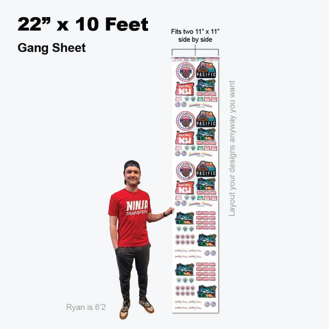 DTF Gang Sheets Builder