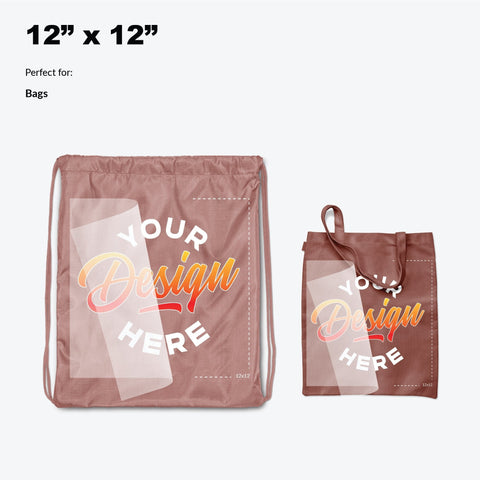 Transfers for Bags - Simple or Full Color - Ninja Transfers