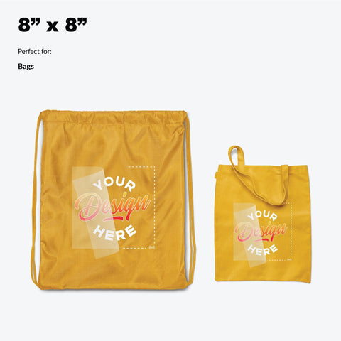 Transfers for Bags - Simple or Full Color - Ninja Transfers