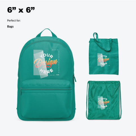 Transfers for Bags - Simple or Full Color - Ninja Transfers