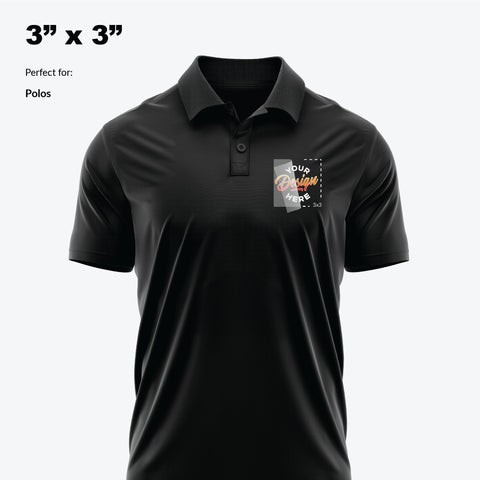Transfers for Polos - Simple or Full Color - Ninja Transfers