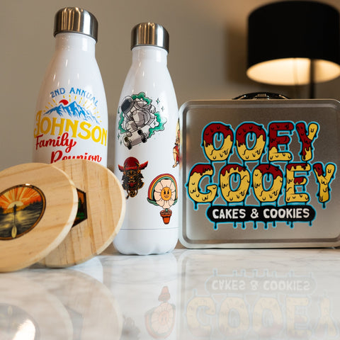 UV DTF Stickers by Size