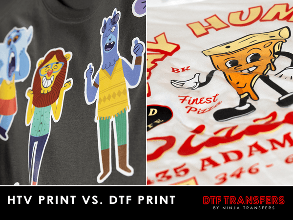 How Are DTF Transfers Different From HTV Transfers?