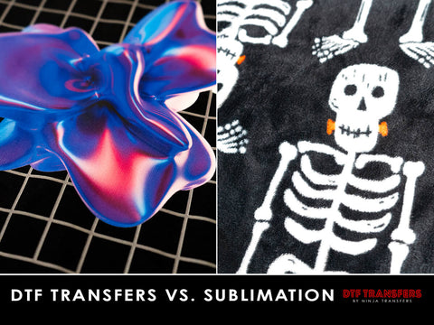 DTF Transfers vs. Sublimation
