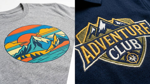 DTF vs. Embroidery: How to Pick the Right Decoration Method