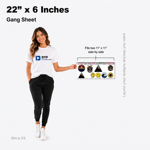 UV DTF Gang Sheets