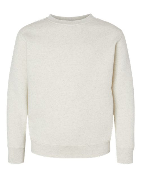 LAT 2225 Youth Elevated Fleece Crewneck Sweatshirt