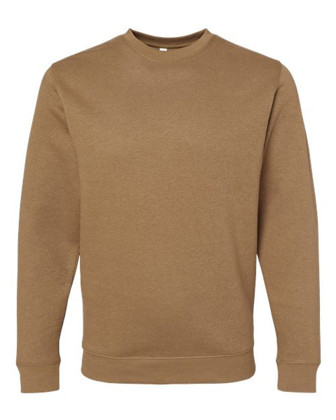 LAT 6925 Unisex Elevated Fleece Crewneck Sweatshirt