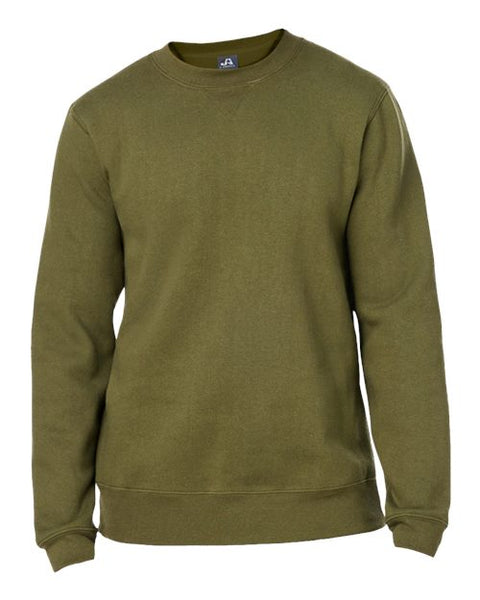 J. America 8424 Unisex Premium Fleece Crewneck Sweatshirt