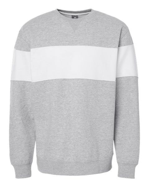 J. America 8646 Unisex Varsity Fleece Crewneck Sweatshirt