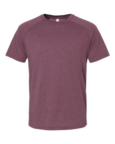 BELLA + CANVAS 3201 Men's Heather CVC Raglan Tee