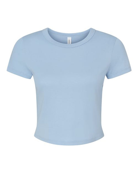 BELLA + CANVAS 1010 Women's Micro Rib Baby Tee