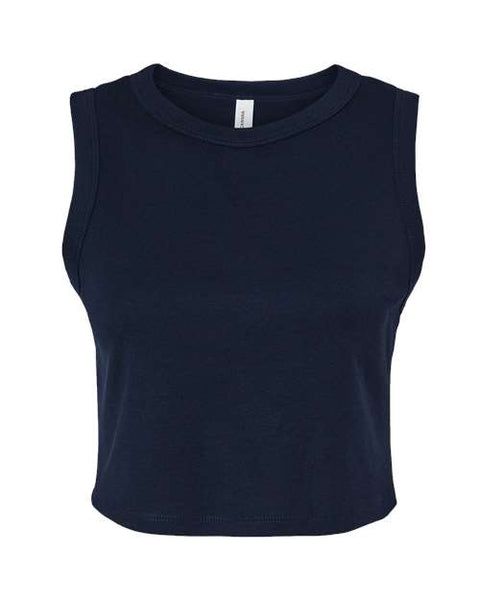 BELLA + CANVAS 1013 Women's Micro Rib Muscle Crop Tank