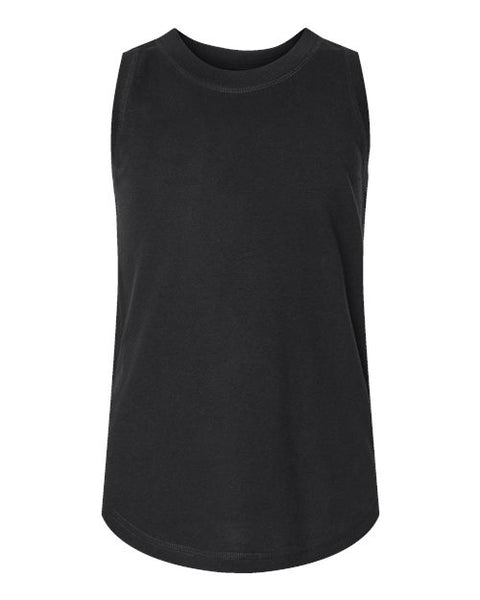 LAT 2692 Girls' Relaxed Fine Jersey Tank