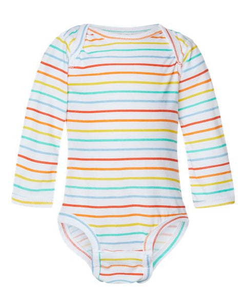 Rabbit Skins 4421 Infant Fine Jersey Long Sleeve Bodysuit