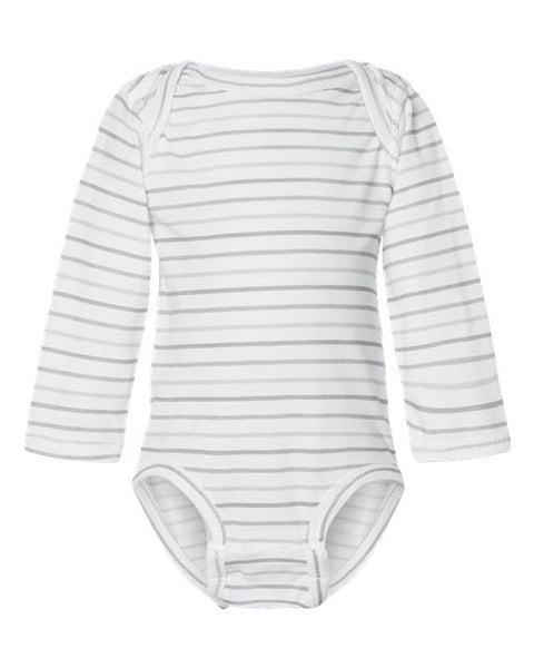 Rabbit Skins 4421 Infant Fine Jersey Long Sleeve Bodysuit
