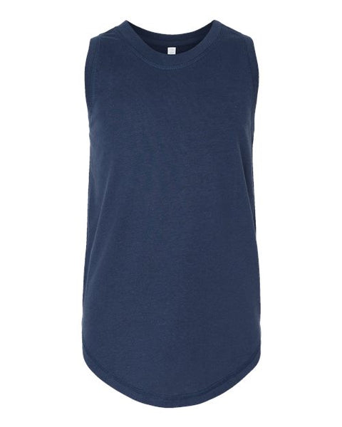 LAT 2692 Girls' Relaxed Fine Jersey Tank