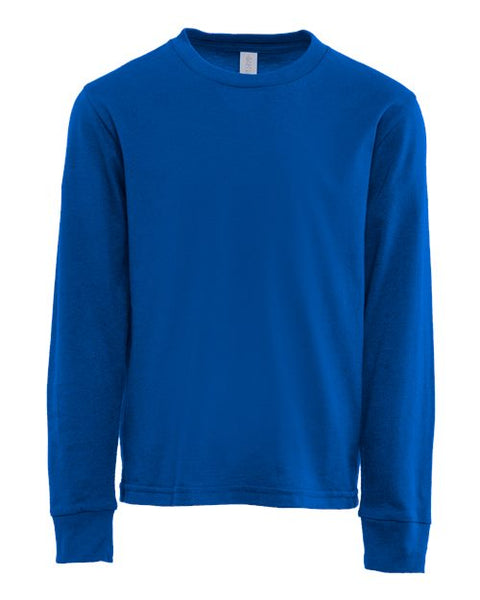 Next Level 3311 Youth Cotton Long Sleeve T-Shirt