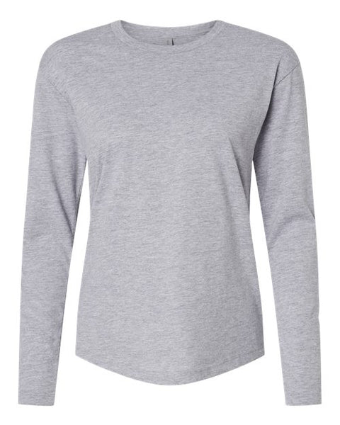 Next Level 3911 Women's Cotton Relaxed Long Sleeve T-Shirt