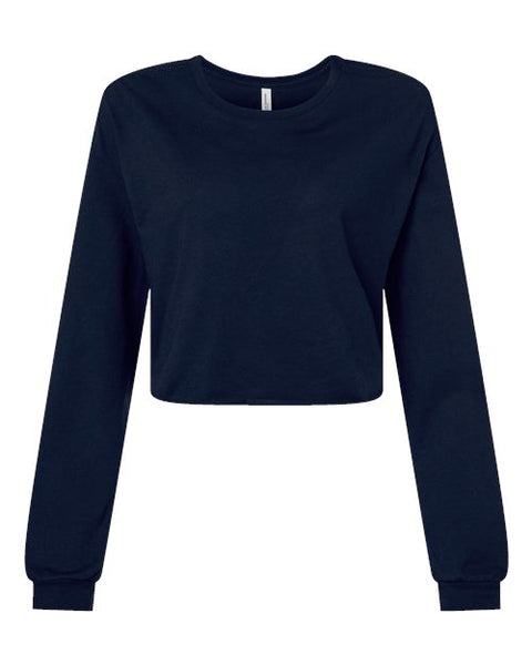 BELLA + CANVAS 6501 Women's FWD Fashion Crop Long Sleeve Tee