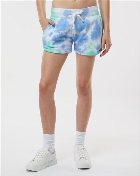 J. America 8856 Women's Fleece Shorts