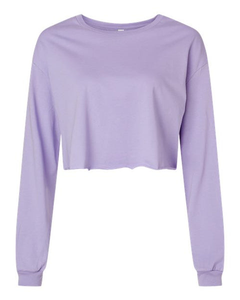 BELLA + CANVAS 6501 Women's FWD Fashion Crop Long Sleeve Tee