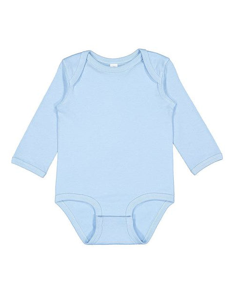 Rabbit Skins 4421 Infant Fine Jersey Long Sleeve Bodysuit