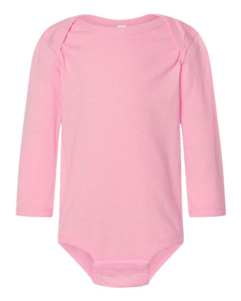 Rabbit Skins 4421 Infant Fine Jersey Long Sleeve Bodysuit