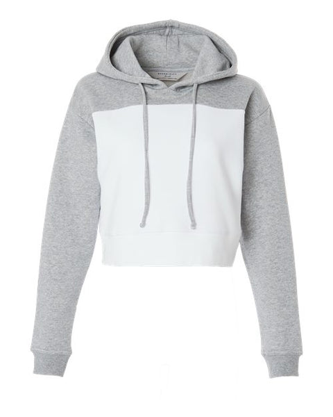 Boxercraft BW5404 Women's Cropped Fleece Hooded Sweatshirt