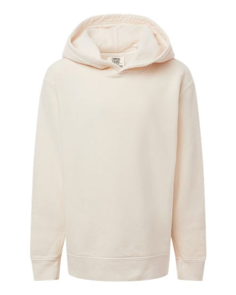 Comfort Colors 1467Y Youth Garment-Dyed Lightweight Fleece Hooded Sweatshirt