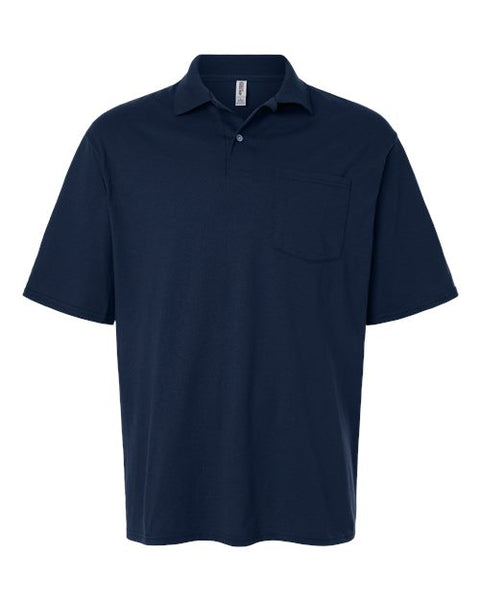 JERZEES 436MP Men's Dri-Power Polo with Pocket