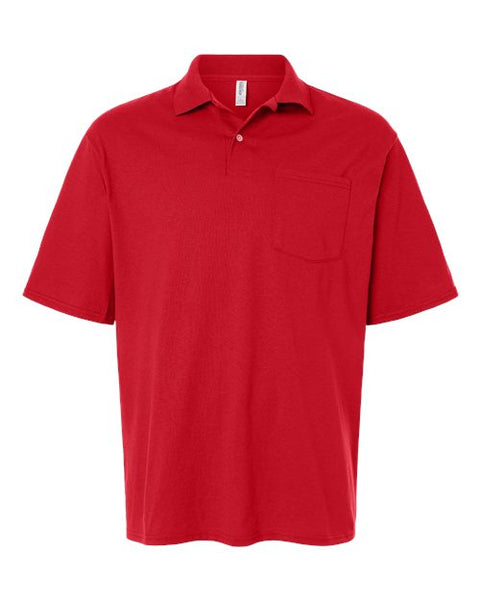 JERZEES 436MP Men's Dri-Power Polo with Pocket