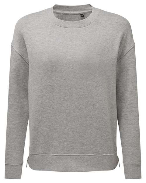 TriDri TD600 Women's Billie Side-Zip Crewneck Sweatshirt