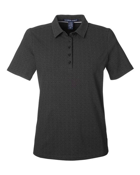 Devon & Jones DG101W Women's Crownlux Performance Geo Polo