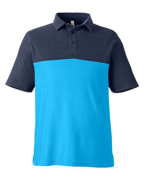 CORE365 CE112C Men's Fusion ChromaSoft Colorblock Polo
