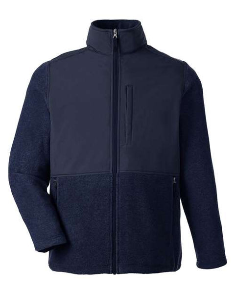 CORE365 CE890 Men's Journey Summit Hybrid Full-Zip