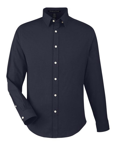Devon & Jones DG505 Men's CrownLux Performance Spencer Poplin Dress Shirt