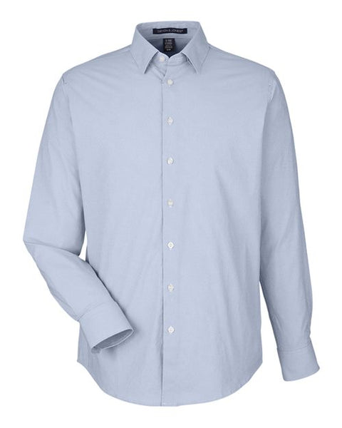 Devon & Jones DG537 Men's CrownLux Performance Microstripe Dress Shirt
