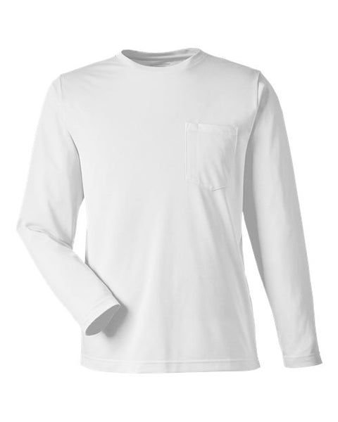 Harriton M118L Unisex Charge Snag and Soil Protect Long Sleeve T-Shirt