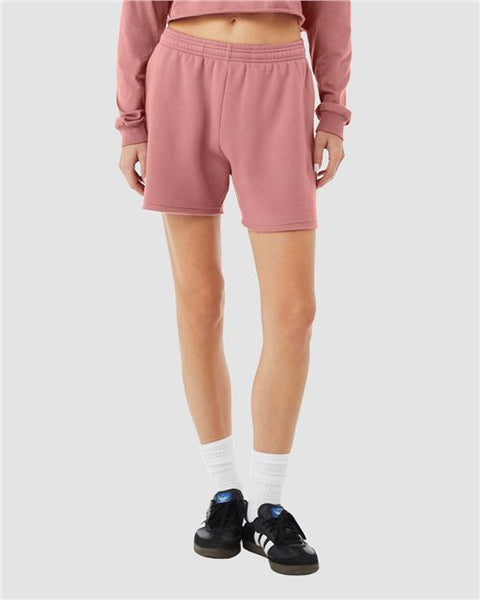BELLA + CANVAS 3787 Women's Cutoff Fleece Shorts