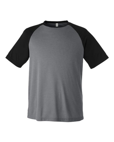 Team 365 TT62 Unisex Zone Colorblock Raglan T-Shirt