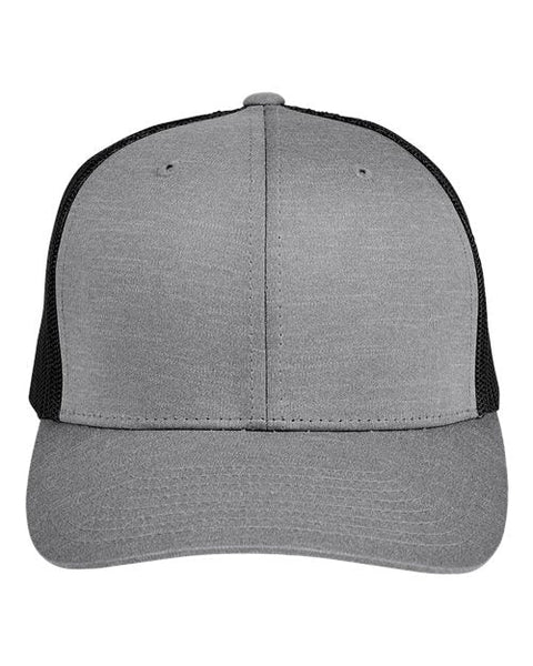 Team 365 TT802Y Youth Zone Sonic Heather Trucker Cap by Yupoong