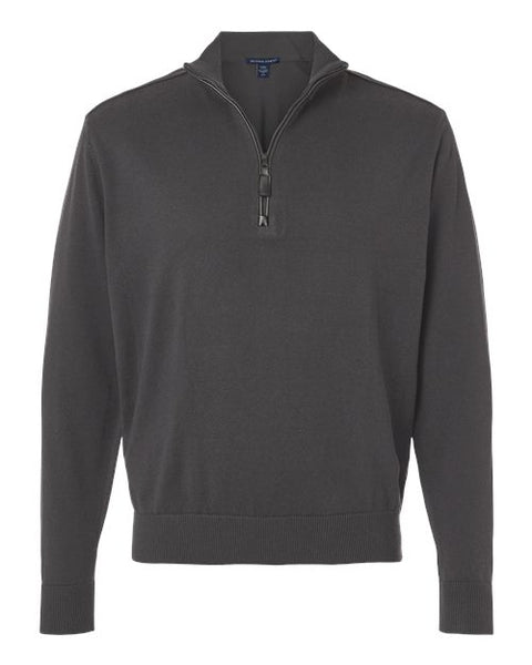 Devon & Jones DG446 Men's New Classics Quarter-Zip Sweater