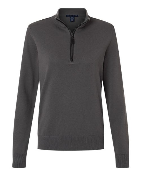 Devon & Jones DG446W Women's New Classics Quarter-Zip Sweater
