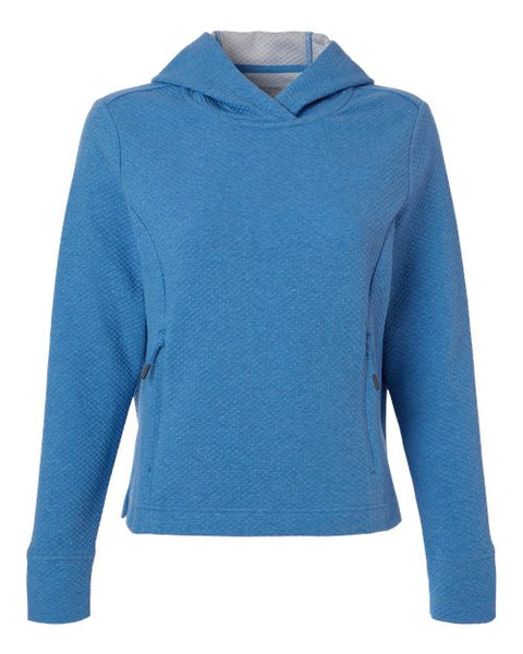 North End NE729W Women's Spirit Textured Hooded Pullover
