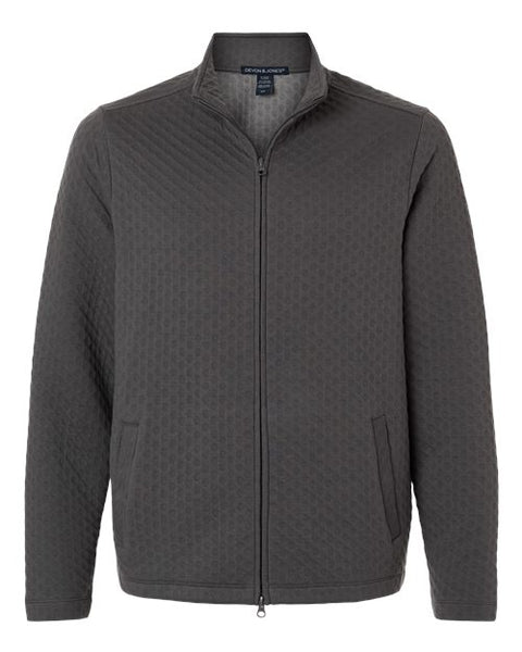Devon & Jones DG740 Men's Berkley Textured Full-Zip Jacket