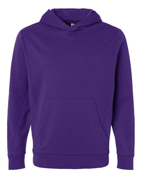 Team 365 TT400 Unisex Squad Hooded Tech Fleece Pullover