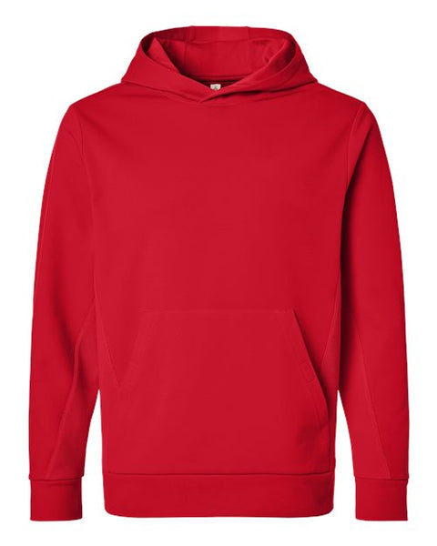 Team 365 TT400 Unisex Squad Hooded Tech Fleece Pullover