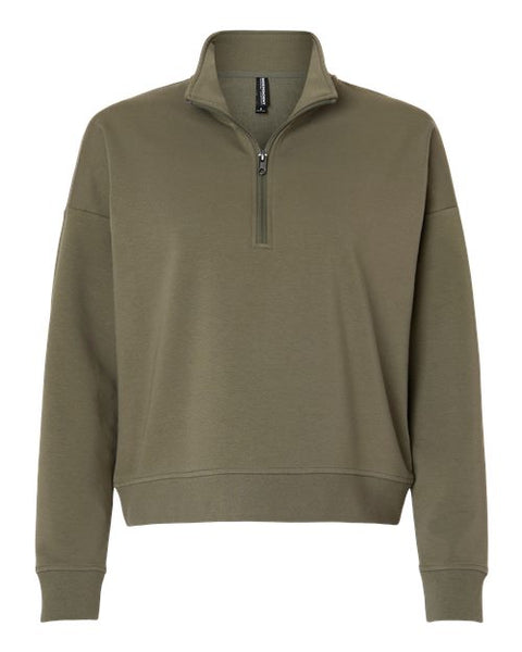 Independent Trading Co. EXP15WPQ Women's Perform Quarter-Zip Pullover