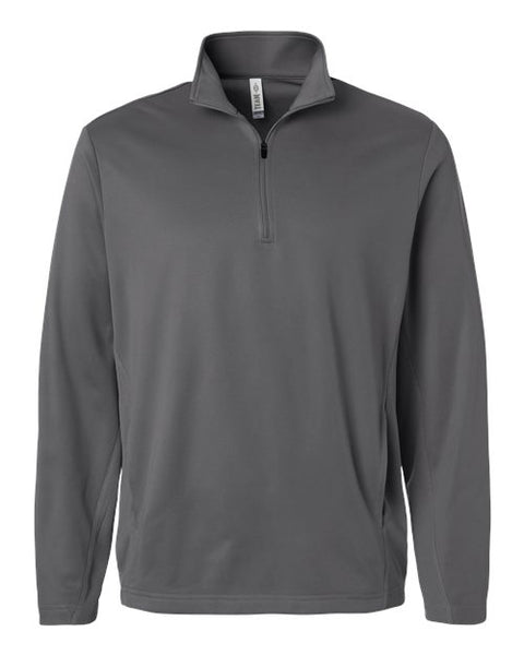 Team 365 TT401 Unisex Squad Cadet Quarter-Zip Tech Fleece Pullover